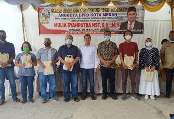 Anggota DPRD Medan Mulia Syahputra Nasution, SH, HM Gelar Reses: Kita Siap Bantu Masyarakat
