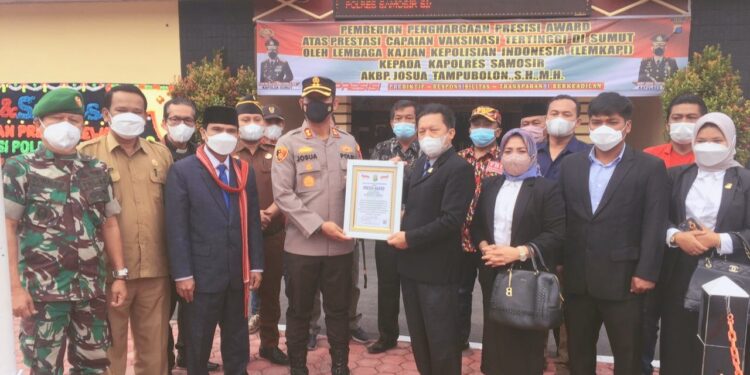 IWO Apresiasi Kapolres Samosir AKBP Josua Tampubolon