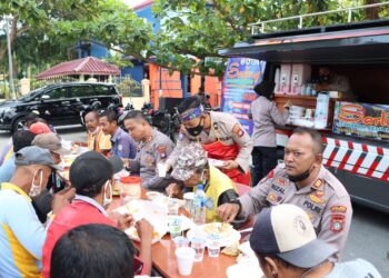 Sat Binmas Polres Karimun Adakan Kegiatan Serapan Keliling Sebagai Bentuk Polmas