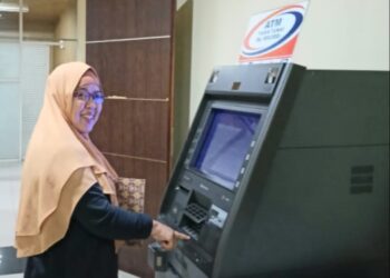 Mesin ATM PT Bank Sumut Di DPRD Dipasang