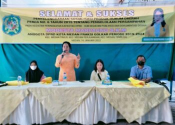 Anggota DPRD Medan, Modesta Marpaung: Program Bank Sampah Digital Aplikasi Berbasis Web