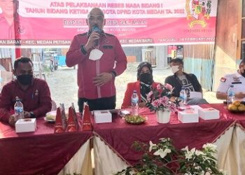 Anggota DPRD Medan, Robi Barus Siap Sampaikan Aspirasi Warga Ke Pemko Medan