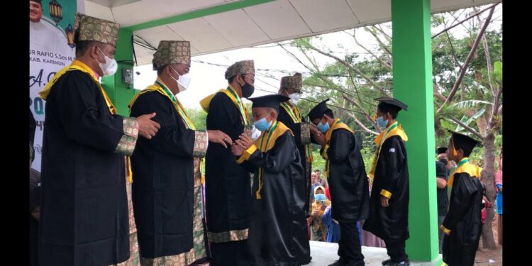 Ratusan Santri TPQ se-Kundur Utara Ikuti Wisuda tahun 2022