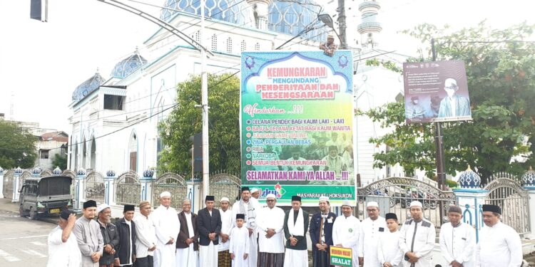 Peringatan Isra’ Mi’raj di Masjid Agung Lhoksukon Digelar Usai Shubuh