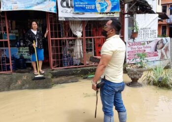 Pantau Banjir, Renville Napitupulu: Pentingnya Normalisasi dan Pembangunan Drainase Sungai