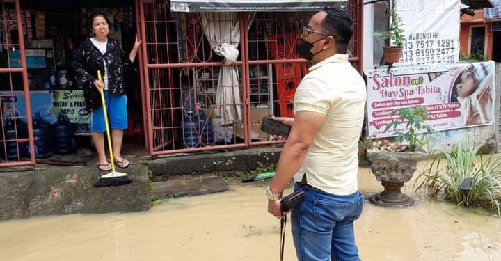 Pantau Banjir, Renville Napitupulu: Pentingnya Normalisasi dan Pembangunan Drainase Sungai