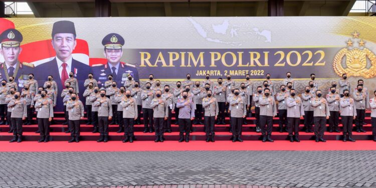 Tindaklanjuti Instruksi Presiden Jokowi,Kapolri Minta Seluruh Personel Tanamkan Nilai Tribrata dan Catur Prasetya