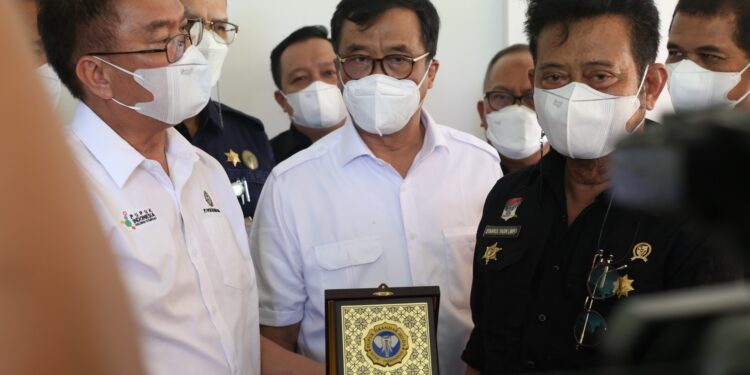 Menteri Pertanian RI kungker ke PT PIM, Sekda Aceh Utara Laporkan Kerugian Petani akibat Banjir