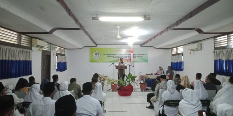 31 CPNS Aceh Utara Mulai Ikuti Pelatihan Dasar