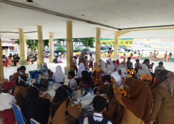 Dinkes Dan Disdikbud Palas Gebyar Vaksinasi Anak Sekolah Usia 6-18 Tahun