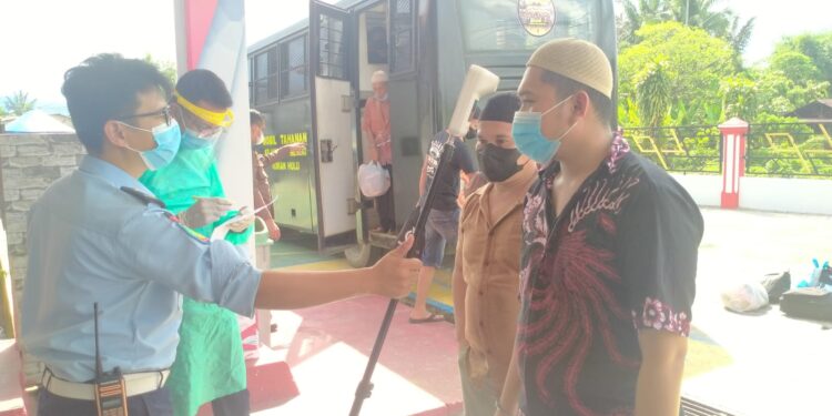 Lapas Pasir Pengaraian Terima 29 Tahanan Kejari ROHUL