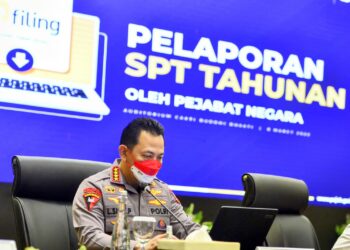 Kapolri Sigit Apresiasi Ditjen Pajak, e-filing Mempermudah Pembayaran dan Pelaporan Pajak Ditengah Pandemi Covid-19
