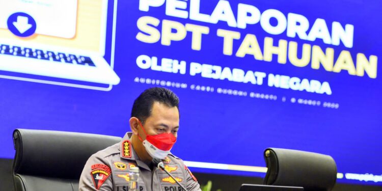 Kapolri Sigit Apresiasi Ditjen Pajak, e-filing Mempermudah Pembayaran dan Pelaporan Pajak Ditengah Pandemi Covid-19