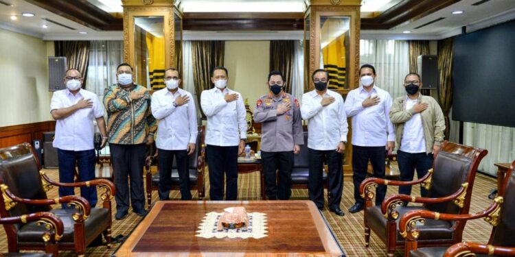 Audiensi dengan Kadin, Kapolri Kedepankan Pendampingan, Pencegahan Ciptakan Iklim Investasi Kondusif