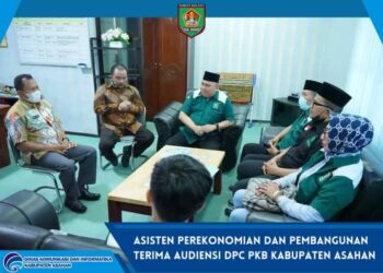 Asisten Perekonomian dan Pembangunan Terima Audiensi DPC PKB Kabupaten Asahan