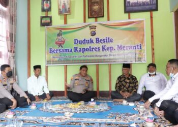 Kapolres Ajak Tokoh Masyarakat, Agama Dan Tokoh Pemuda Peduli Kamtibmas Melalui Program “Duduk Bersile Bersama”