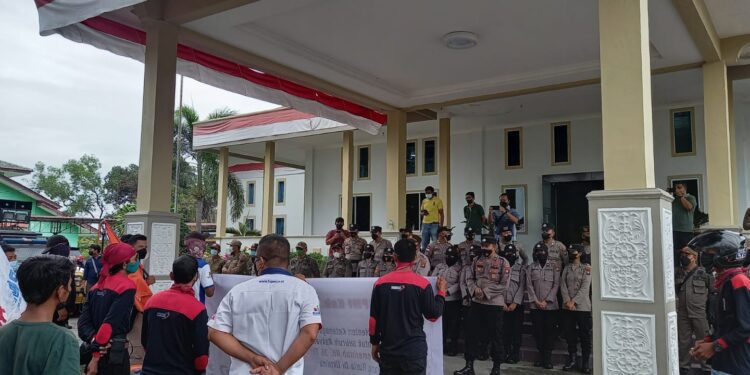 FSPMI Unjuk Rasa Tolak Permenaker JHT