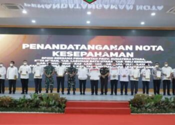 Bupati Asahan Hadiri Sosialisasi UU Nomor 18 Tahun 2017 di Pemprov Sumatera Utara