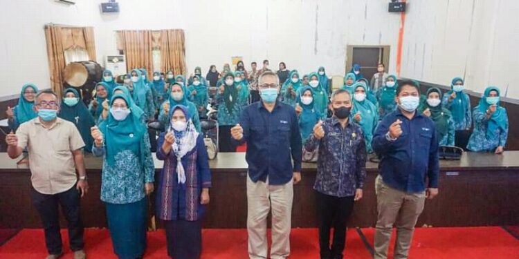 Kelompok Penggerak PKK Kabupaten Padang Lawas Ikuti Pelatihan Internet Sehat BBPSDMP-KOMINFO Medan