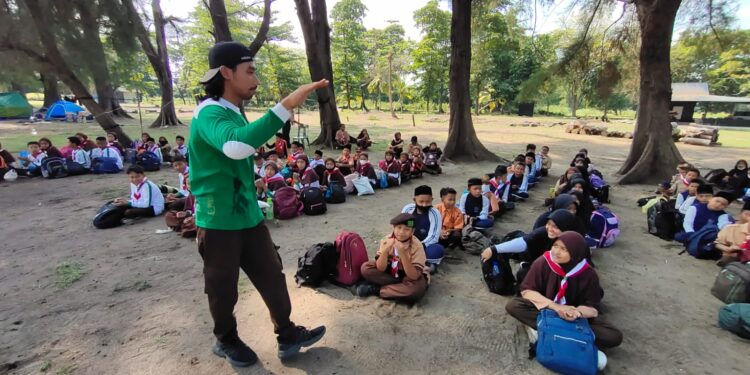 MIN 1 Dan MIN 4 Lhokseumawe Adakan Latihan Gabungan Pramuka Siaga