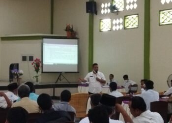 Dinas PMD Padang Lawas Santiaji Panitia Pilkades