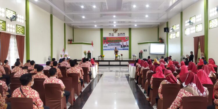 HUT PPNI-48, Plt Bupati Palas AZP Berharap Perawat Ikut Menjadi Corong Mensukseskan Vaksinasi Nasional