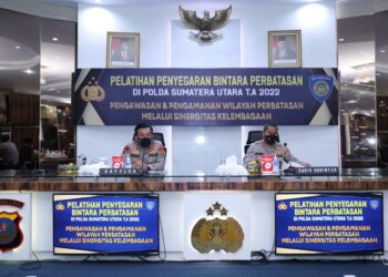 292 Polisi Pulau Terluar Polda Sumut Mendapat Penyegaran dari Divisi Hubungan Internasional Mabes Polri