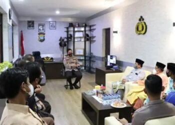Polres Lingga MoU Penerimaan Anggota Polri Dengan Sejumlah Instansi
