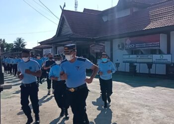 Kalapas Bahtiar Giat Cross Country Lari Pagi Rutin, Tubuh Sehat Fokus Bertugas