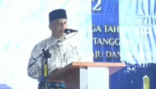 Bupati Lingga Berikan Sambutan Malam Ta’aruf MTQ Ke -IX Tingkat Kabupaten Lingga