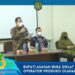 Bupati Asahan Buka Diklat Operator Produksi Olahan Karet