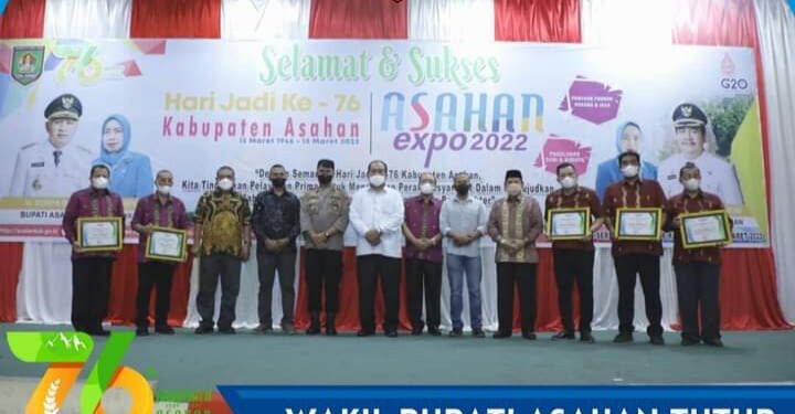 Wakil Bupati Asahan Tutup Asahan Expo 2022