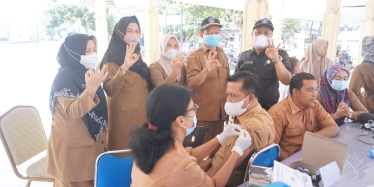 Pemda Palas Terus Gencarkan Vaksin Massal, Target Usia Produktif