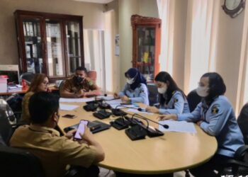 Kepala Bagian Hukum Sekretariat DPRD Kota Medan Sambut Kedatangan Kantor Wilayah Kementerian Hukum dan HAM Sumut
