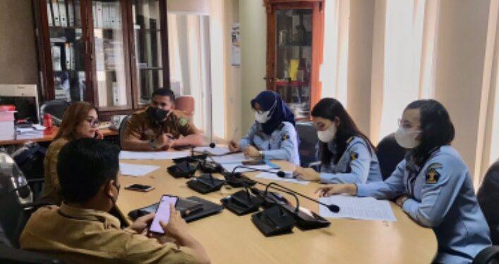 Kepala Bagian Hukum Sekretariat DPRD Kota Medan Sambut Kedatangan Kantor Wilayah Kementerian Hukum dan HAM Sumut