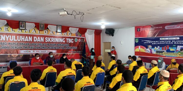 Peringatan Hari TBC Sedunia, WBL IIB Pasir Pangaraian Terima Penyuluhan dan Skrining