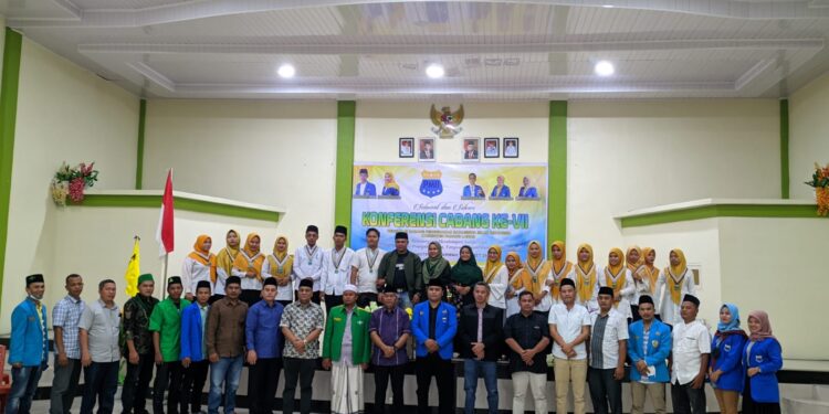 Plt Bupati AZP Membuka Konfercab Ke VII PC PMII Palas, Rahmat Terpilih Sebagai Ketua