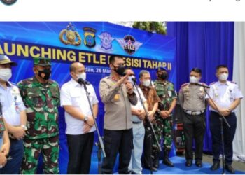 Ditlantas Polda Sumut LauncingTilang Elektronik Tahap II