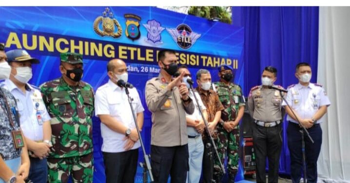 Ditlantas Polda Sumut LauncingTilang Elektronik Tahap II