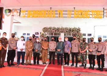 Putra Panca Simanjuntak Resmikan Rumah Sakit Bhayangkara Tingkat IV Batang Toru