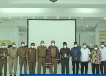 Kunker Badan Anggaran DPRD bersama TAPD Provsu ke Kabupaten Asahan