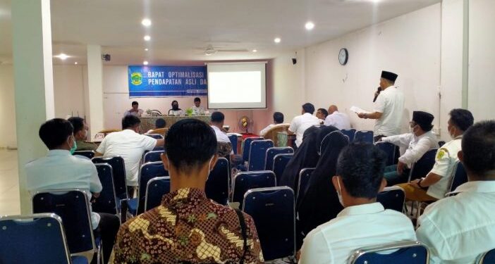 Optimalisasi PAD, Bapenda Lingga Gelar Rapat 