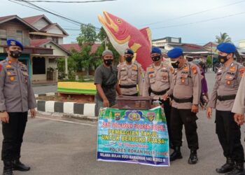 Takjil, berbagi, Satuan Polisi Air Polres Rokan Hilir