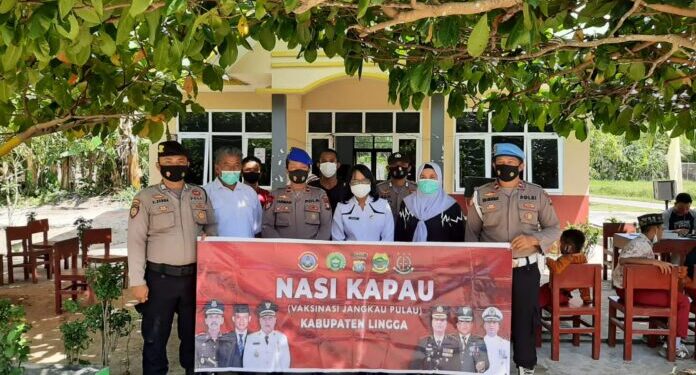 Nasi Kapau: Polres Lingga Sentuh Pelajar SDN 008 Desa Tinjul Kabupaten Lingga