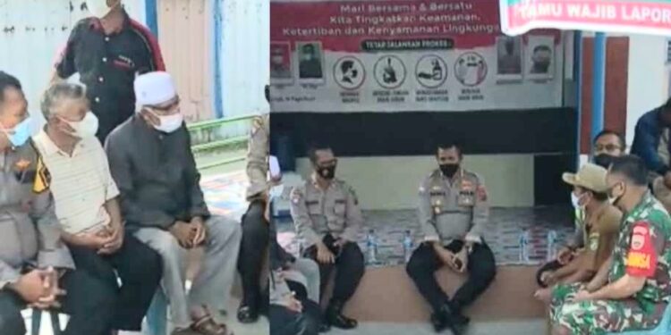 Dalam Rangka Perlombaan,  Tim Polda Sumatera Utara Tinjau Pos Kamling 04 Paya Pasir Marelan