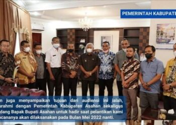 Bupati Asahan Terima Audiensi Pemuda Katolik Kabupaten Asahan