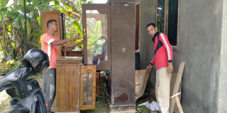 Blang poroh, korban longsor