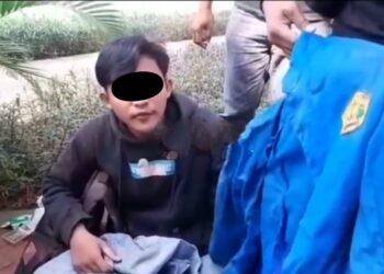 Polisi Mengamankan Sejumlah Orang yang Menyamar Sebagai Mahasiswa