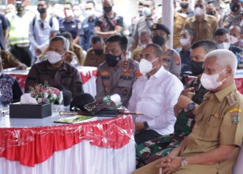 Gubsu Apresiasi TNI-Polri dan Pemkab Asahan Antisipasi Keamanan Hari Raya