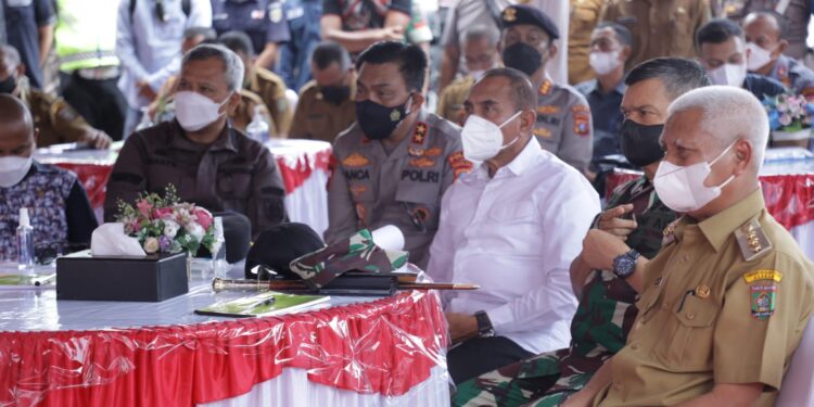 Gubsu Apresiasi TNI-Polri dan Pemkab Asahan Antisipasi Keamanan Hari Raya